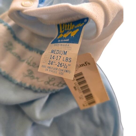 Vintage Little Me THANK HEAVEN FOR LITTLE BOYS Size 6M Medium NOS - Picture 5 of 7